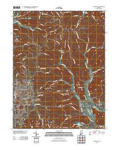 Unionville Indiana Historical topographic map, 1:24000 scale, 7.5 X 7.5 Minute, Year 2010