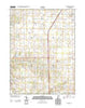 Van Buren Indiana Historical topographic map, 1:24000 scale, 7.5 X 7.5 Minute, Year 2013