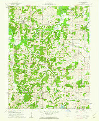 Velpen Indiana Historical topographic map, 1:24000 scale, 7.5 X 7.5 Minute, Year 1961