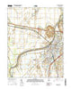 Vincennes Indiana Current topographic map, 1:24000 scale, 7.5 X 7.5 Minute, Year 2016