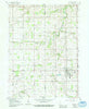 Wakarusa Indiana Historical topographic map, 1:24000 scale, 7.5 X 7.5 Minute, Year 1961