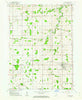 Wakarusa Indiana Historical topographic map, 1:24000 scale, 7.5 X 7.5 Minute, Year 1961