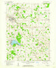 Walkerton Indiana Historical topographic map, 1:24000 scale, 7.5 X 7.5 Minute, Year 1958