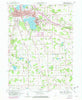 Warsaw Indiana Historical topographic map, 1:24000 scale, 7.5 X 7.5 Minute, Year 1957