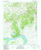 West Franklin Indiana Historical topographic map, 1:24000 scale, 7.5 X 7.5 Minute, Year 1981