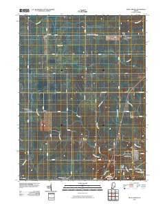West Lebanon Indiana Historical topographic map, 1:24000 scale, 7.5 X 7.5 Minute, Year 2010