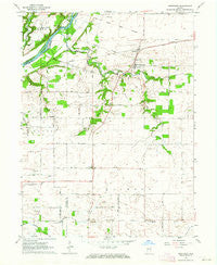 Westpoint Indiana Historical topographic map, 1:24000 scale, 7.5 X 7.5 Minute, Year 1962