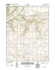 Westpoint Indiana Historical topographic map, 1:24000 scale, 7.5 X 7.5 Minute, Year 2013