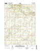 Wheeling Indiana Current topographic map, 1:24000 scale, 7.5 X 7.5 Minute, Year 2016