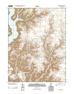 Whitcomb Indiana Historical topographic map, 1:24000 scale, 7.5 X 7.5 Minute, Year 2013