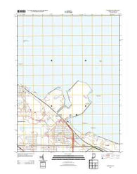 Whiting Indiana Historical topographic map, 1:24000 scale, 7.5 X 7.5 Minute, Year 2013