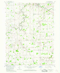 Willshire Ohio Historical topographic map, 1:24000 scale, 7.5 X 7.5 Minute, Year 1960