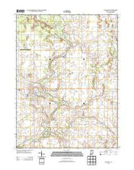 Winamac Indiana Historical topographic map, 1:24000 scale, 7.5 X 7.5 Minute, Year 2013