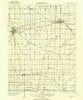 Winchester Indiana Historical topographic map, 1:62500 scale, 15 X 15 Minute, Year 1916