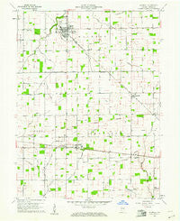 Wind Fall Indiana Historical topographic map, 1:24000 scale, 7.5 X 7.5 Minute, Year 1960
