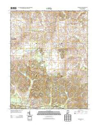 Winslow Indiana Historical topographic map, 1:24000 scale, 7.5 X 7.5 Minute, Year 2013