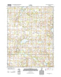 Wolcottville Indiana Historical topographic map, 1:24000 scale, 7.5 X 7.5 Minute, Year 2013