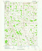 Wyatt Indiana Historical topographic map, 1:24000 scale, 7.5 X 7.5 Minute, Year 1961