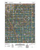 Wyatt Indiana Historical topographic map, 1:24000 scale, 7.5 X 7.5 Minute, Year 2010