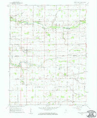 Young America Indiana Historical topographic map, 1:24000 scale, 7.5 X 7.5 Minute, Year 1959