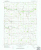 Young America Indiana Historical topographic map, 1:24000 scale, 7.5 X 7.5 Minute, Year 1959