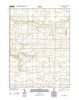 Young America Indiana Historical topographic map, 1:24000 scale, 7.5 X 7.5 Minute, Year 2013