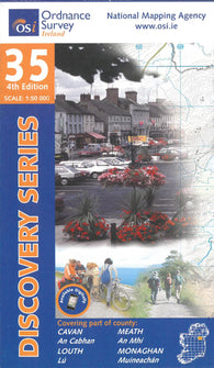 Buy map Cavan, Louth, Meath, Monaghan, Ireland Discovery Series #35
