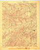Siloam Springs Oklahoma Historical topographic map, 1:125000 scale, 30 X 30 Minute, Year 1904