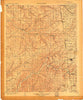 Siloam Springs Oklahoma Historical topographic map, 1:125000 scale, 30 X 30 Minute, Year 1904
