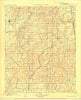 Tahlequah Oklahoma Historical topographic map, 1:125000 scale, 30 X 30 Minute, Year 1901