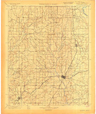 Vinita Oklahoma Historical topographic map, 1:125000 scale, 30 X 30 Minute, Year 1901