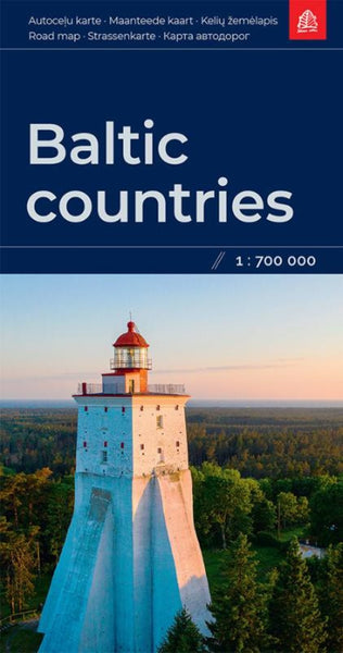 Buy map Baltic Countries 1:700 000 Road map