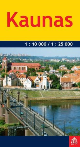 Buy map Kaunas 1:25 000/1:10 000 laminated
