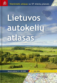 Buy map Lietuva 1:200 000 Road atlas