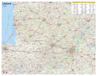 Buy map Lietuva 1:400 000 Road map