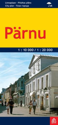 Buy map Parnu 1:20 000/ 1:10 000 laminated