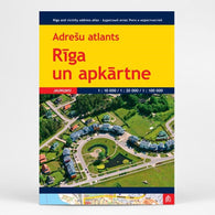 Buy map Riga and vicinity adress atlas 1:10 000/1:20 000/1:100 000