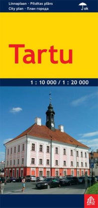 Buy map Tartu 1:20 000/ 1:10 000 laminated