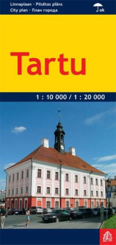Buy map Tartu 1:20 000/ 1:10 000 laminated