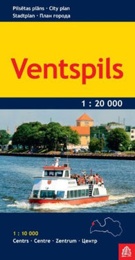 Buy map Ventspils 1:20 000 City Map