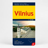 Buy map Vilnius 1:25 000/1:10 000 City plan