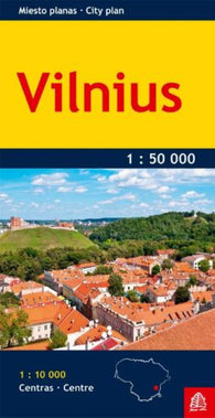 Buy map Vilnius 1:50  000/1:10 000 Pocket map