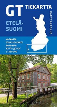 Buy map Finland South Karttakeskus Road Map