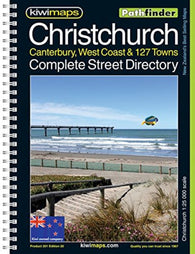 Buy map Christchurch : Canterbury, West Coast & 127 towns : complete street directory
