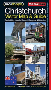 Buy map Christchurch Visitor & Tourist