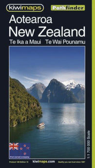 Buy map Aotearoa : New Zealand : Te Ika a Maui : Te Wai Pounamu