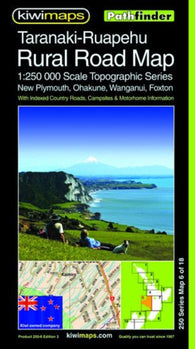 Buy map Taranaki-Ruapehu Rural Road Map
