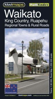 Buy map Waikato Towns & District