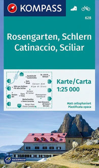Buy map Rosengarten / Schlern