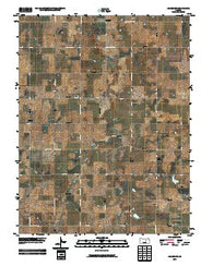 Abilene SW Kansas Historical topographic map, 1:24000 scale, 7.5 X 7.5 Minute, Year 2009